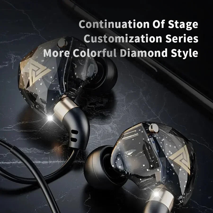 QKZ SK8 HIFI Bass Wired In-Ear Earphones with Mic – Gaming Wired In-Ear Earphones SPOT