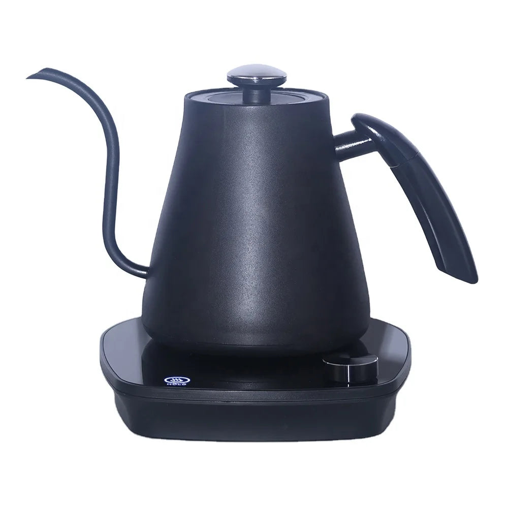 Wood Grain Electric Gooseneck Kettle with Temperature Control Electric Gooseneck Kettle SPOT Default Title