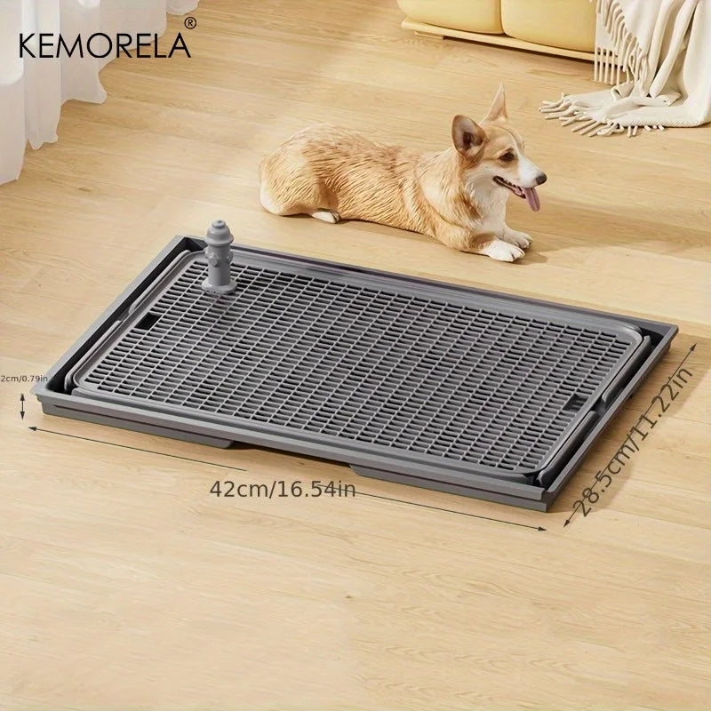 KEMORELA 2-in-1 Dog Potty Tray & Cat Litter Mat | Non-Slip Pet Potty Mat SPOT