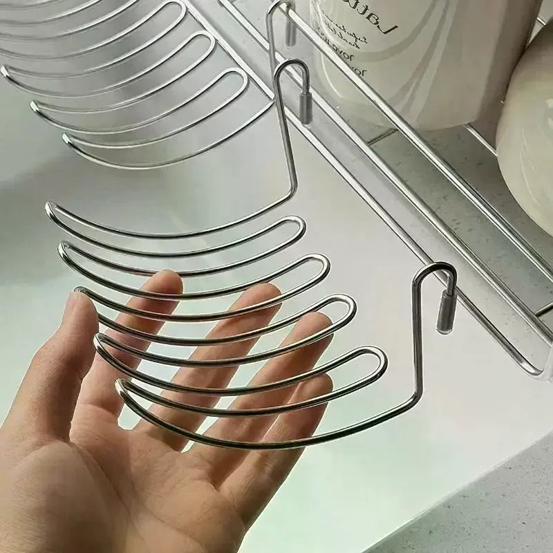 2-Pack Stainless Steel Hanging Drain Basket | Kitchen Rack Kitchen Drain Basket SPOT