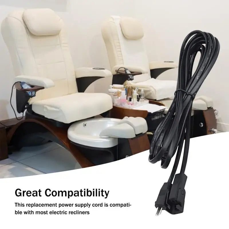 6.5ft Power Extension Cord for Electric Recliner & Lift Chair Power Extension Cord SPOT Default Title