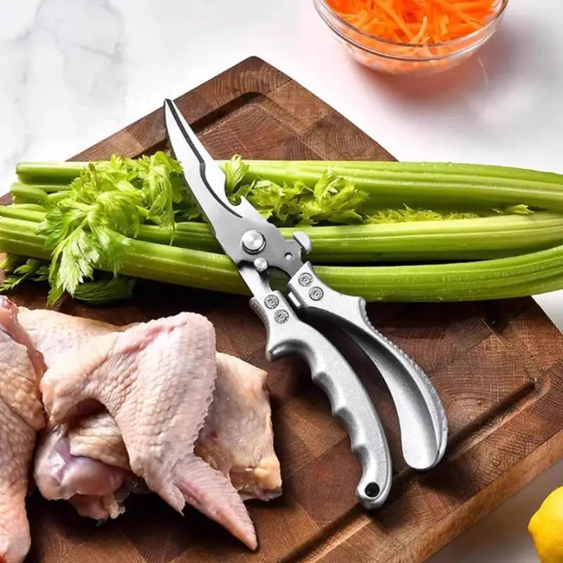 Stainless Steel Kitchen Shears – Poultry Bone & Herb Scissors Kitchen Shears SPOT