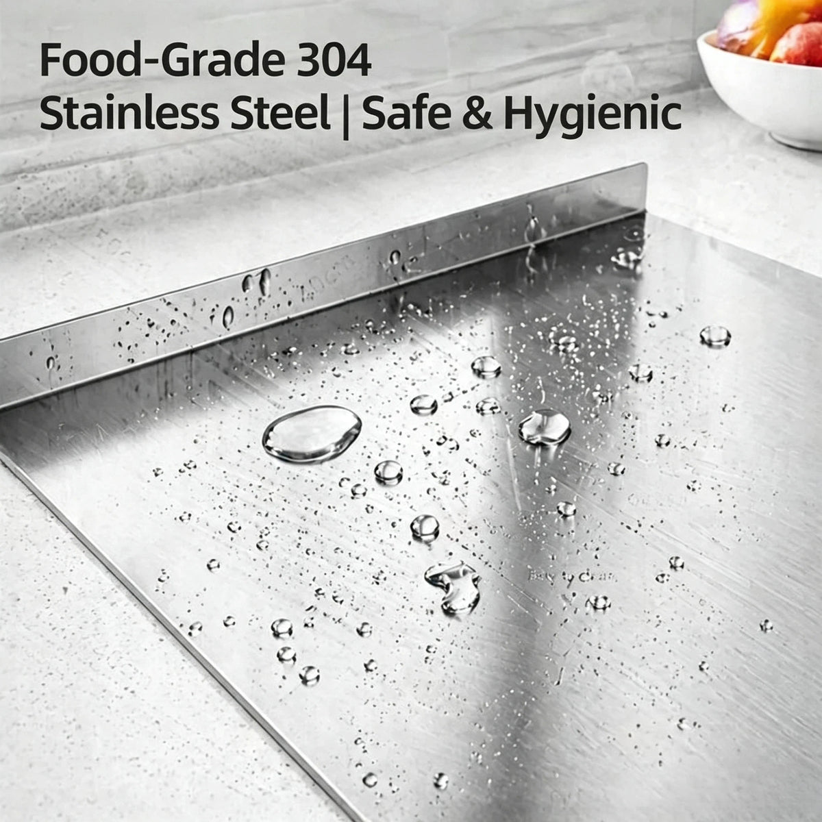 Stainless Steel Non-Stick Baking & Pastry Board | Large Mat Stainless Steel Cutting Board SPOT