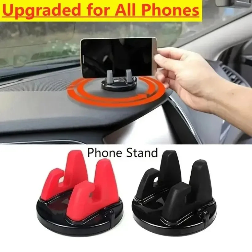 VIKEFON Silicone Car Dashboard Phone Mount – Universal 7cm Car Phone Mount SPOT
