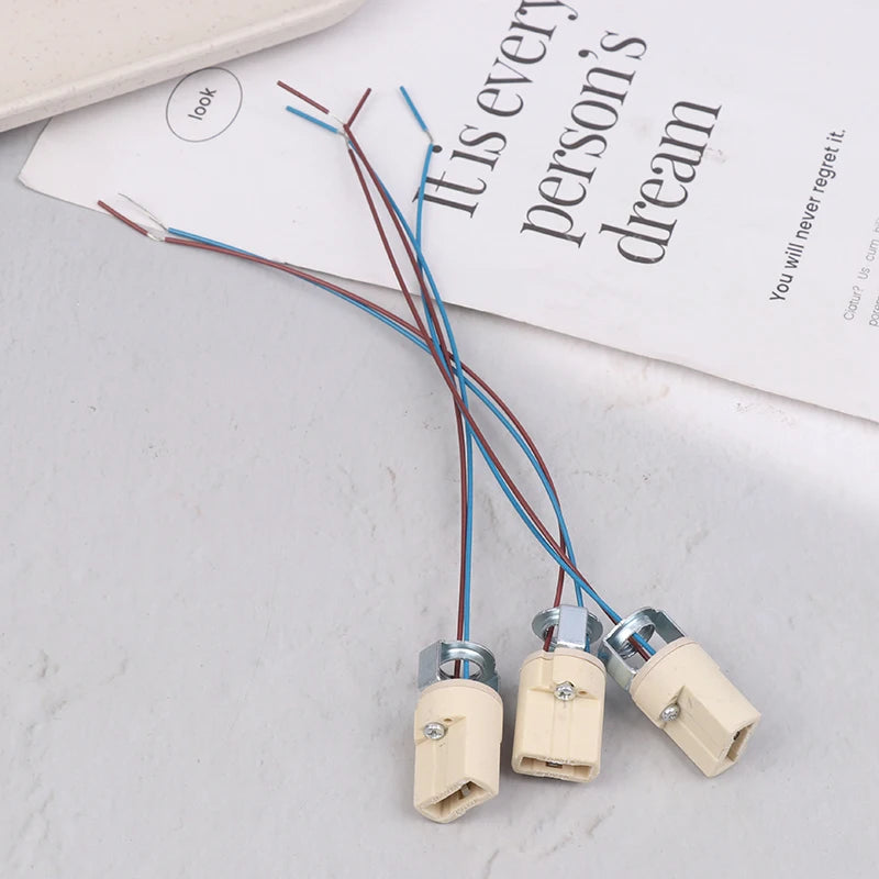 G9 Ceramic Bulb Socket Holder – LED & Halogen (10/20 Pack) Lamp Socket Holder SPOT