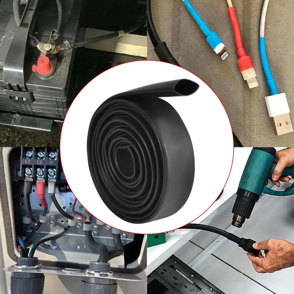 3:1 Adhesive Lined Heat Shrink Tubing – Waterproof Double Wall Heat Shrink Tubing SPOT