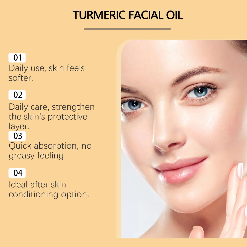 Hoygi Turmeric Facial Essence Oil – Brightening Face Oil 30ml Facial Essence Oil SPOT