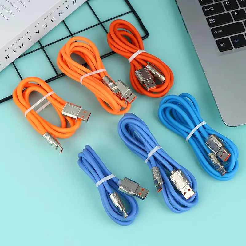 120W USB-C Fast Charging Cable – 6A Quick Charge Cord USB-C Charging Cable SPOT