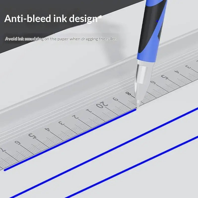 Aluminum Alloy Ruler – Anti-Slip, Cut-Safe, No Ink Bleed Aluminum Alloy Ruler SPOT