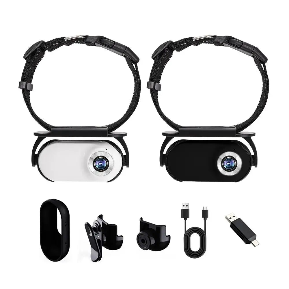 Pet Collar Camera – 1080P Wide-Angle Mini Action Cam Pet Collar Camera SPOT