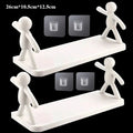 Self-Adhesive Wall Shelf – No-Drill Bathroom Storage Rack Bathroom Wall Shelf SPOT 2pcs Rack Set
