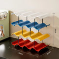 Stackable Wave Cup Drying Rack – Colorful Mug Organizer Cup Drying Rack SPOT A5
