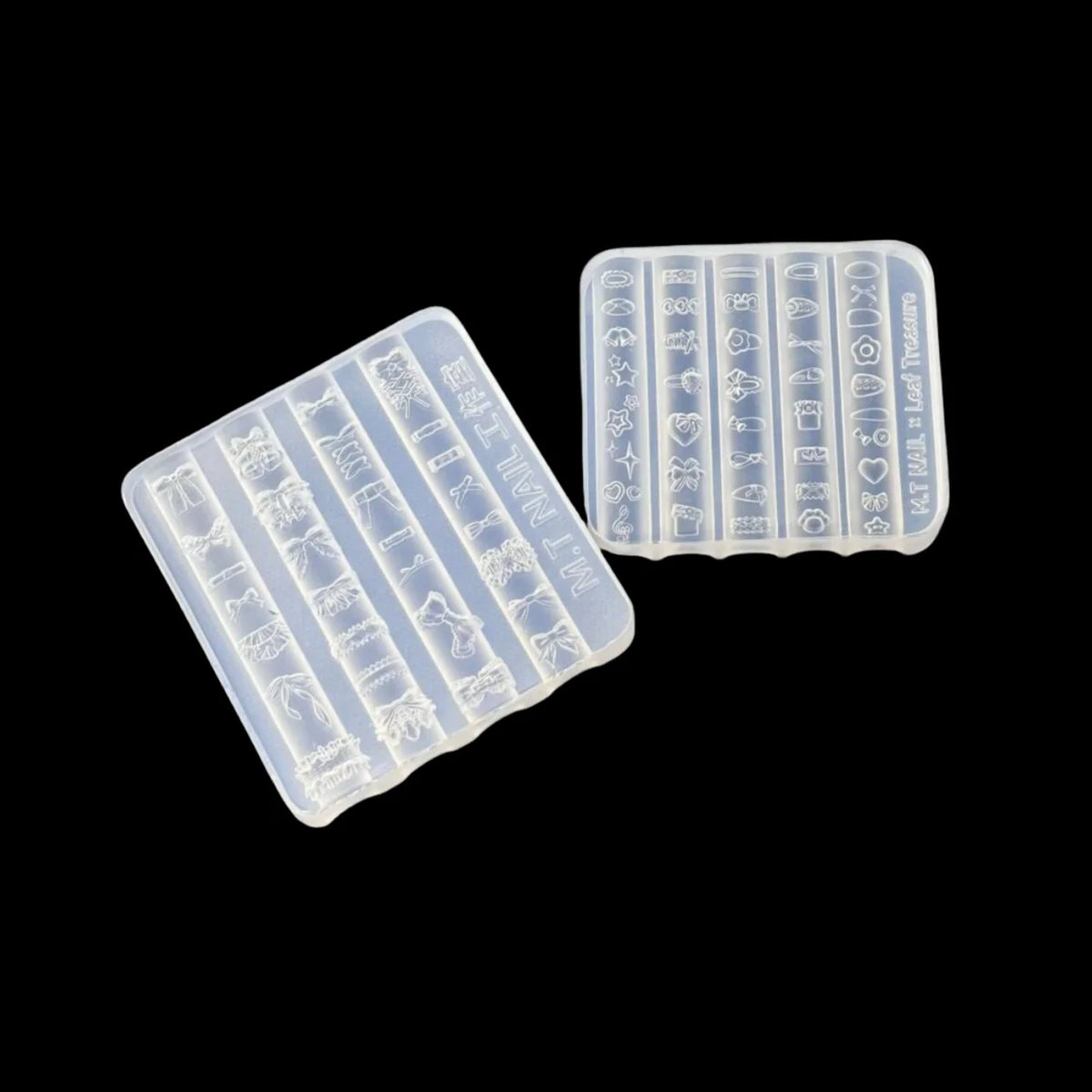 3D Silicone Nail Mold – Bowknot, Flower, Heart & Lace DIY Nail Art Mold SPOT