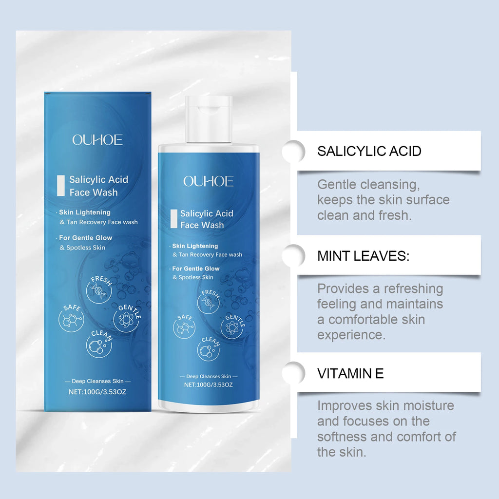 Salicylic Acid Face Wash – Oil Control & Pore Cleanser Facial Cleanser SPOT