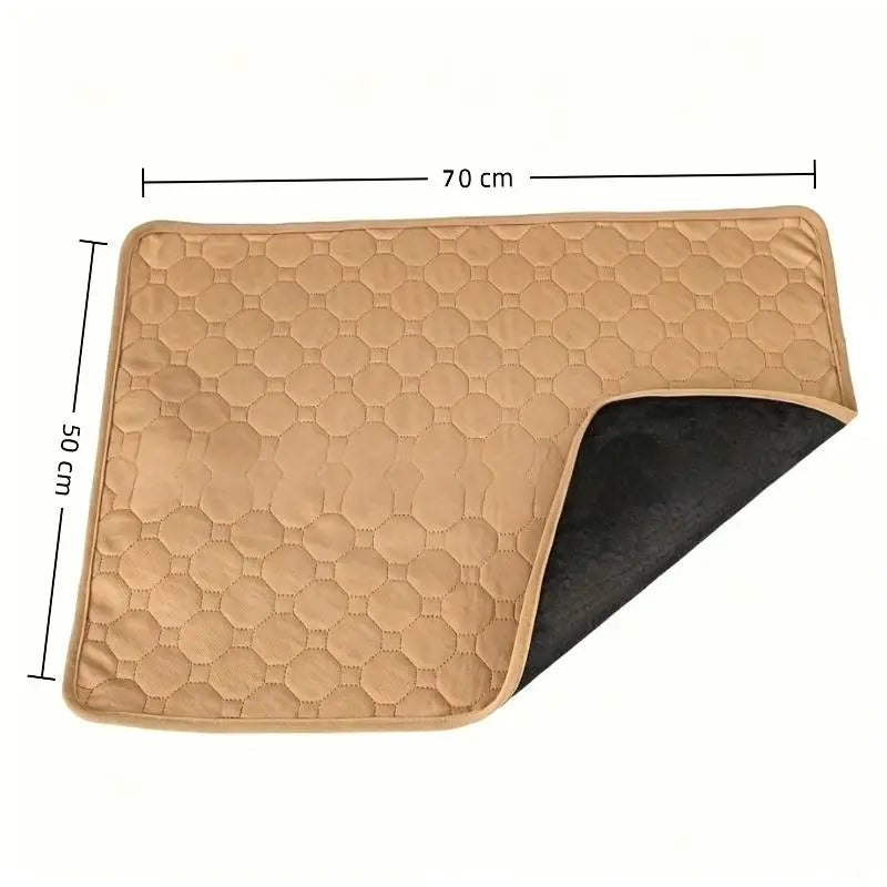 Washable Reusable Dog Training Pad – Absorbent Pet Mat & Cover Pet Training Mat SPOT A 70X50cm