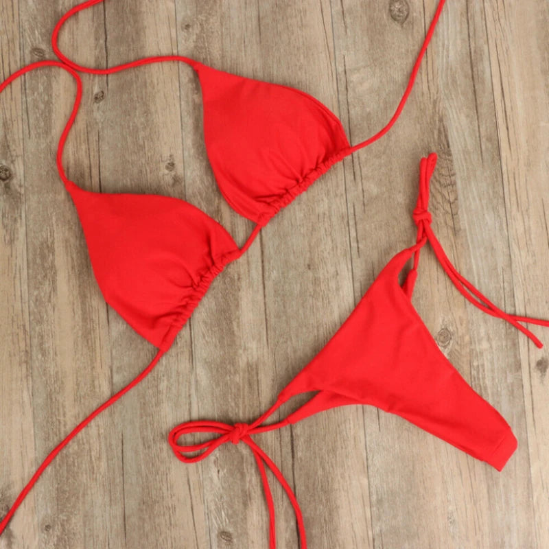 Women's Push-Up Padded Bikini Set – Two-Piece Swimsuit Women's Bikini Set SPOT