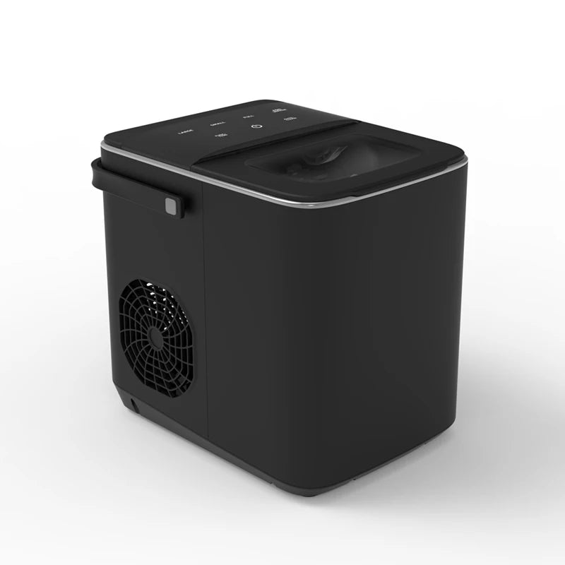 Smart Countertop Ice Maker – 9 Cubes in 6 Min, Touch Control Countertop Ice Maker SPOT Black 100V-240V EU Plug