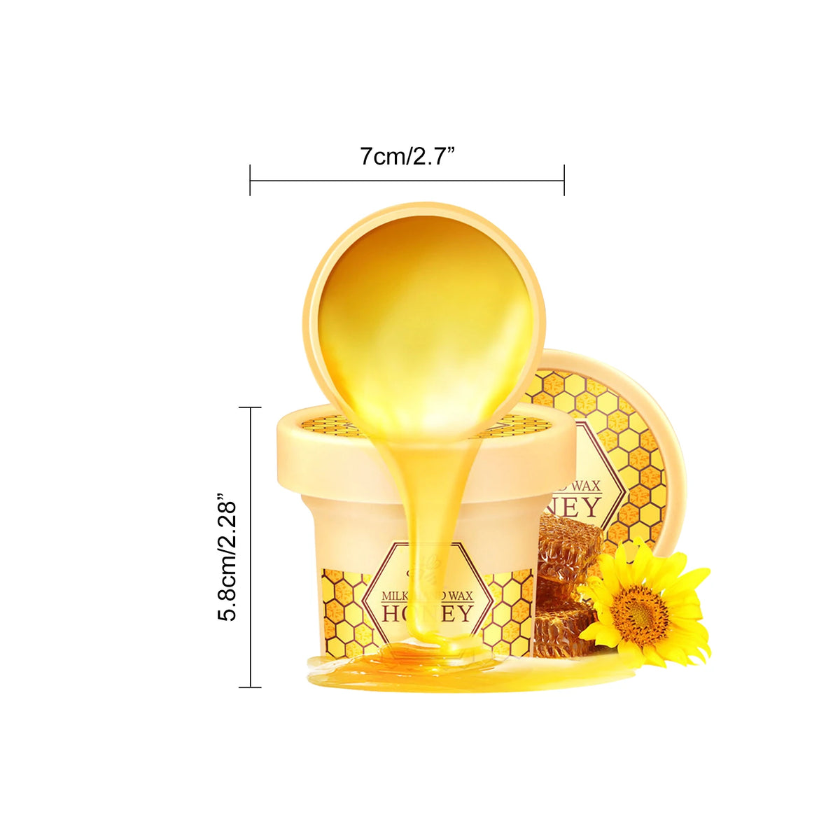 Milk & Honey Hand Wax Peel-Off Mask – Exfoliating 120g Hand Wax Mask SPOT