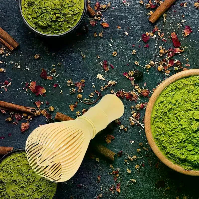 Food-Grade Resin Matcha Whisk – Green Tea Powder Frother Matcha Whisk SPOT