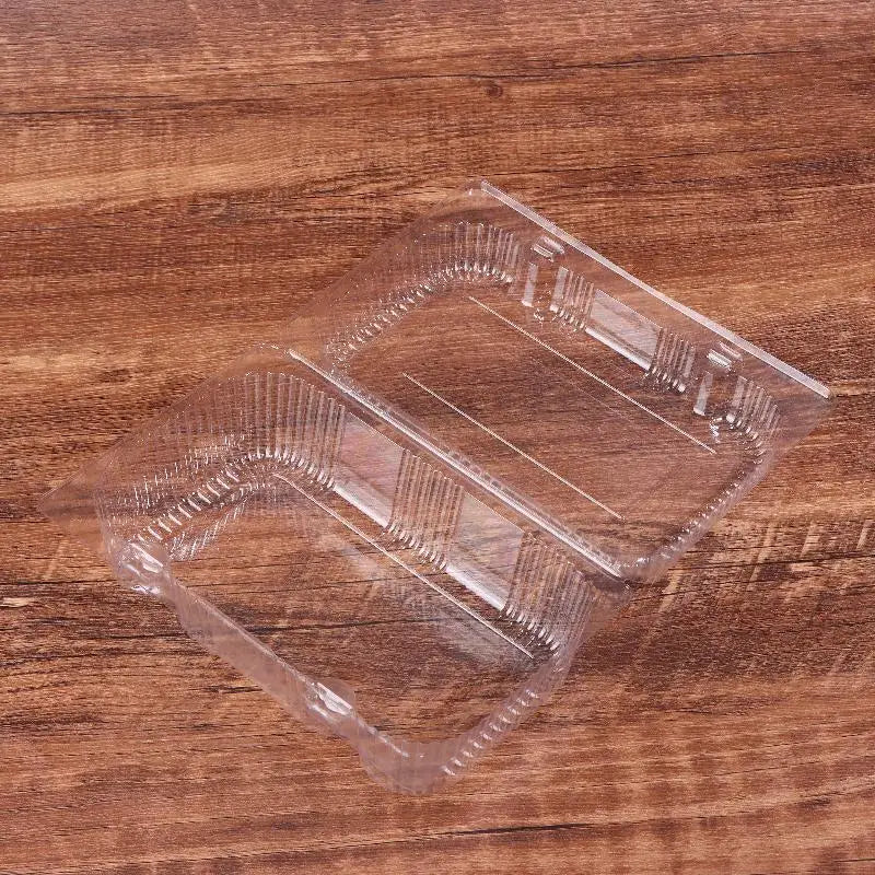 120-Pack Clear PET Food Containers – Cake, Sushi & Dessert Food Storage Containers SPOT