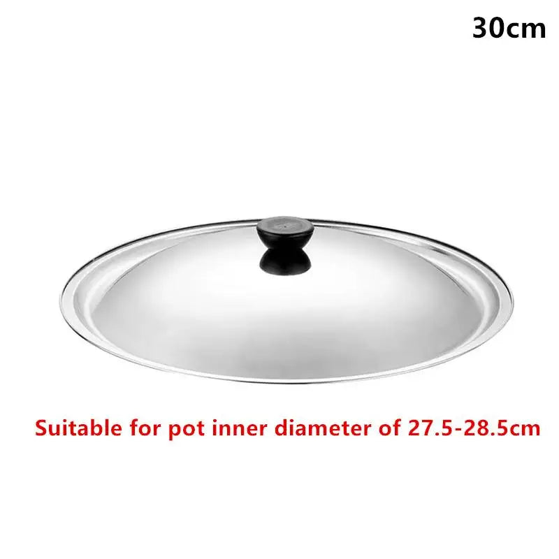 Universal Stainless Steel Pot Lid | Rustproof | 18–32cm Cookware Pot Lid SPOT A7