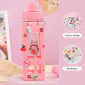 700ml Kawaii Water Bottle with Straw – BPA-Free Leakproof Kawaii Water Bottle SPOT 700ml red 700ml