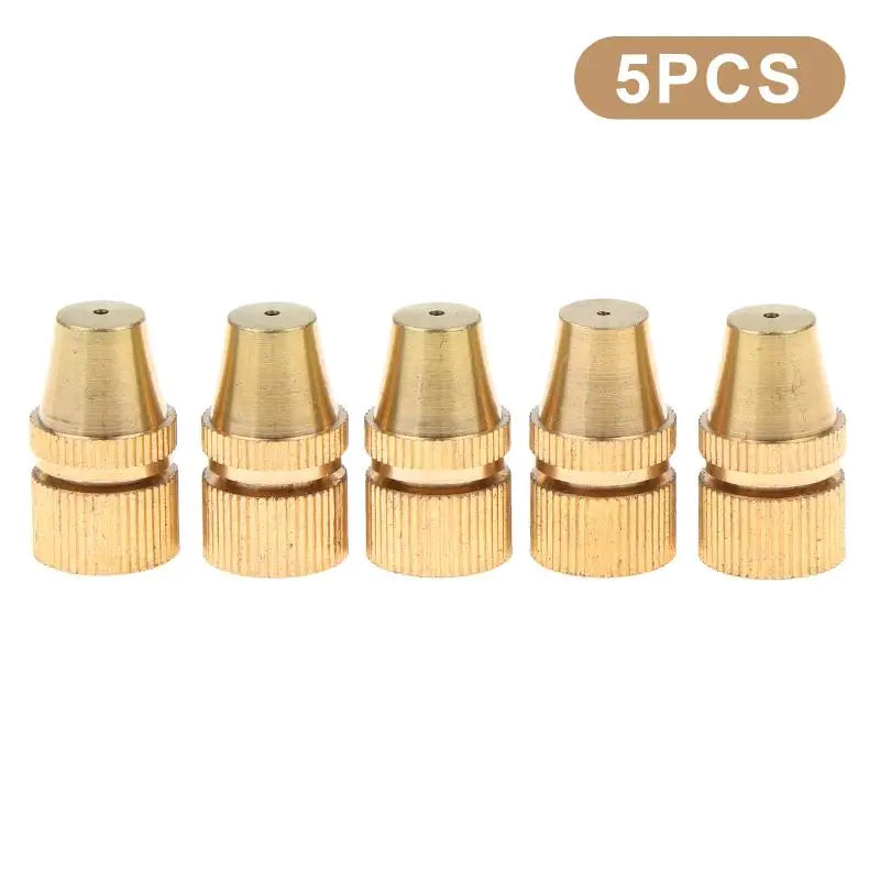Solid Brass Adjustable Spray Nozzles – Garden & Irrigation Garden Spray Nozzle SPOT A1 5PCS