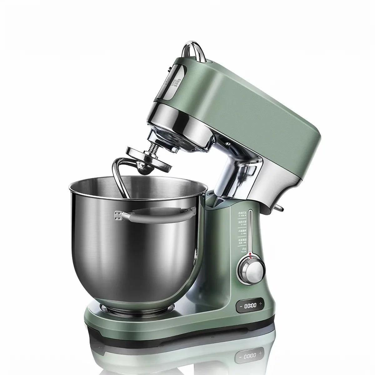 7L Planetary Brushless Dough Mixer 800W – 8-Speed Spiral Timer Commercial Stand Mixer SPOT Default Title