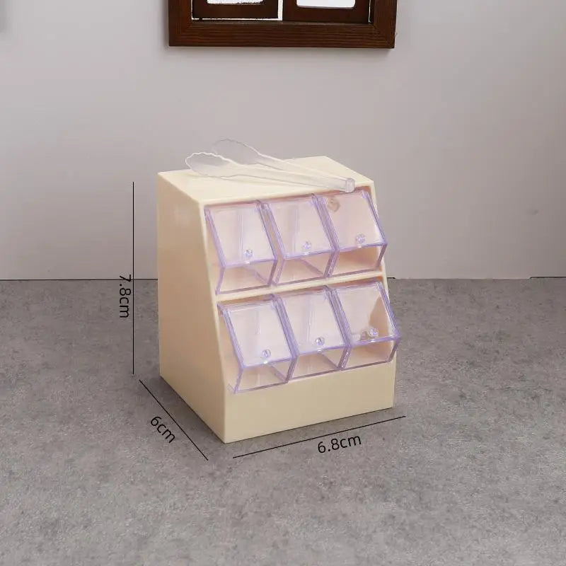 1/12 Dollhouse Candy Display Rack & Drawer Cabinet Miniature Dollhouse Miniature SPOT Apricot