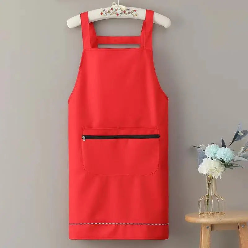 Waterproof PVC Apron for Women & Men – Oil-Proof, Wipe-Clean Kitchen Apron SPOT A4