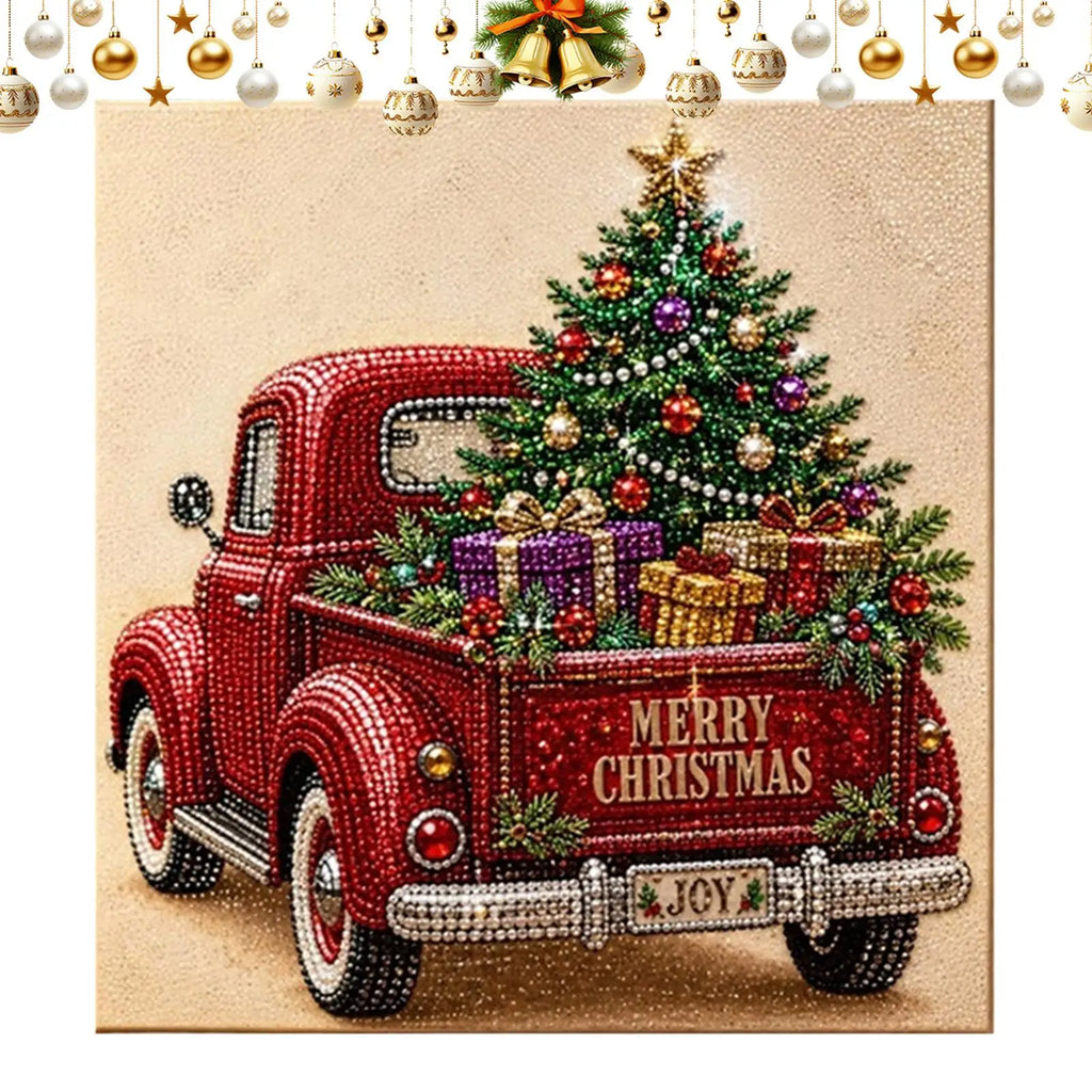 DIY Christmas Pearl Diamond Art Painting Kit | Beginner Craft DIY Art Craft Kit SPOT
