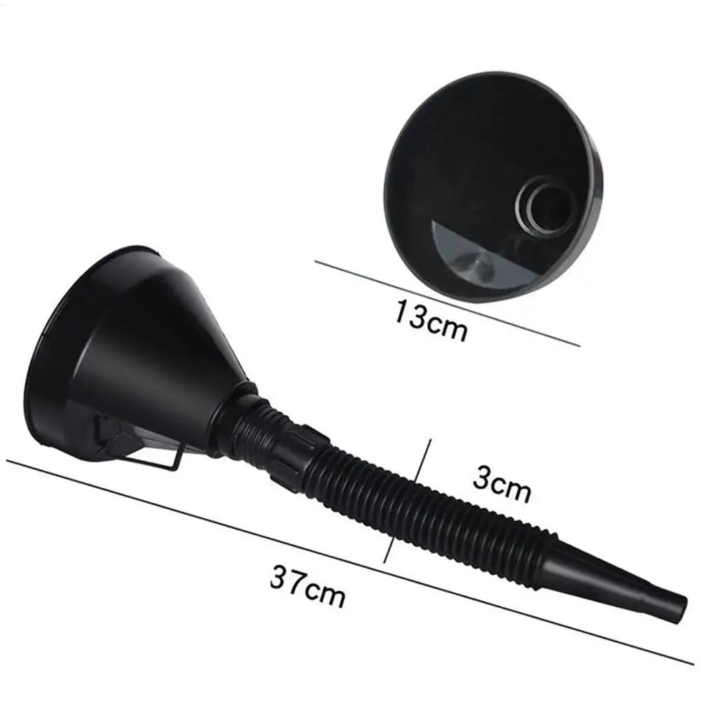 Telescopic Car Oil Funnel – Foldable, Spill-Proof Transfer Automotive Oil Funnel SPOT