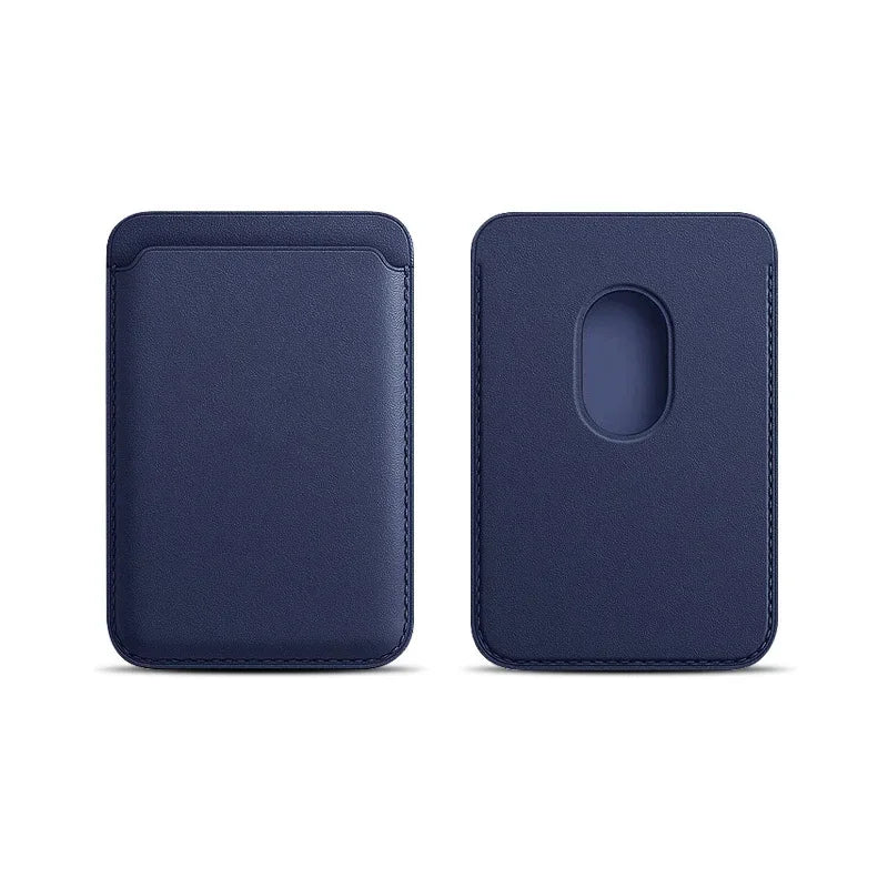 MagSafe Magnetic PU Leather Card Holder Phone Wallet Sleeve Phone Card Wallet SPOT O