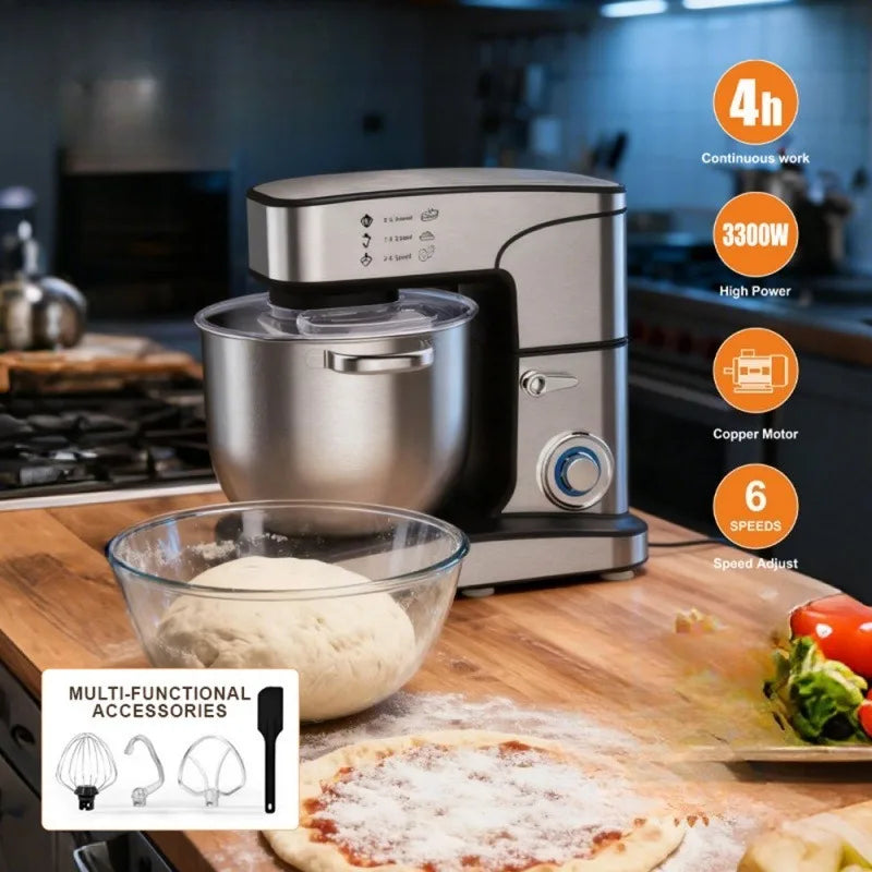 18L Commercial Stand Mixer – Electric Dough Kneader & Bowl Commercial Stand Mixer SPOT