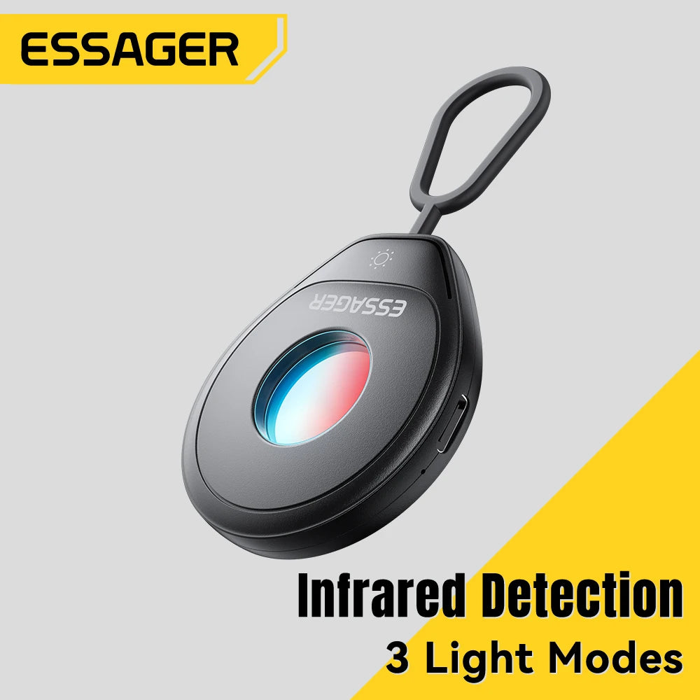 Essager Mini Hidden Camera Detector – Portable Anti-Spy Finder Camera Detector SPOT