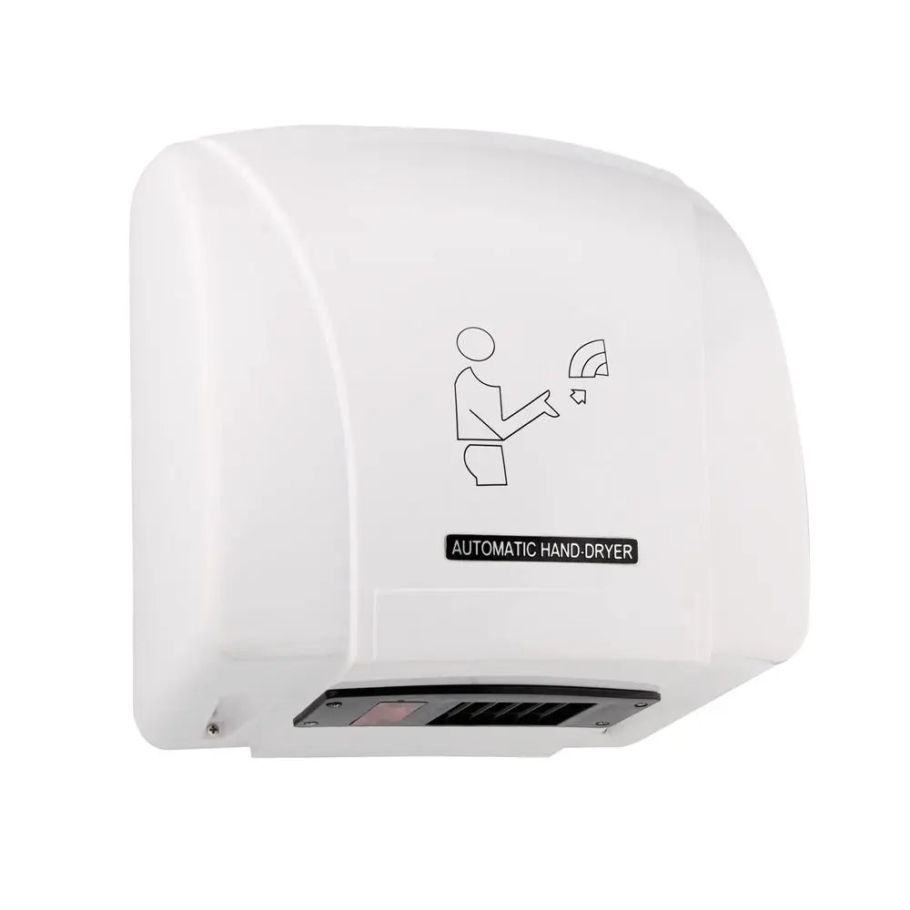 DUTRIEUX 1500W Wall-Mount Jet Sensor Automatic Hand Dryer Automatic Hand Dryer SPOT White CN