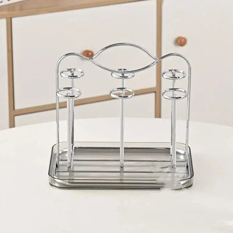 Nordic Iron Glass Cup Holder – Upside-Down Storage Rack Glass Cup Rack SPOT