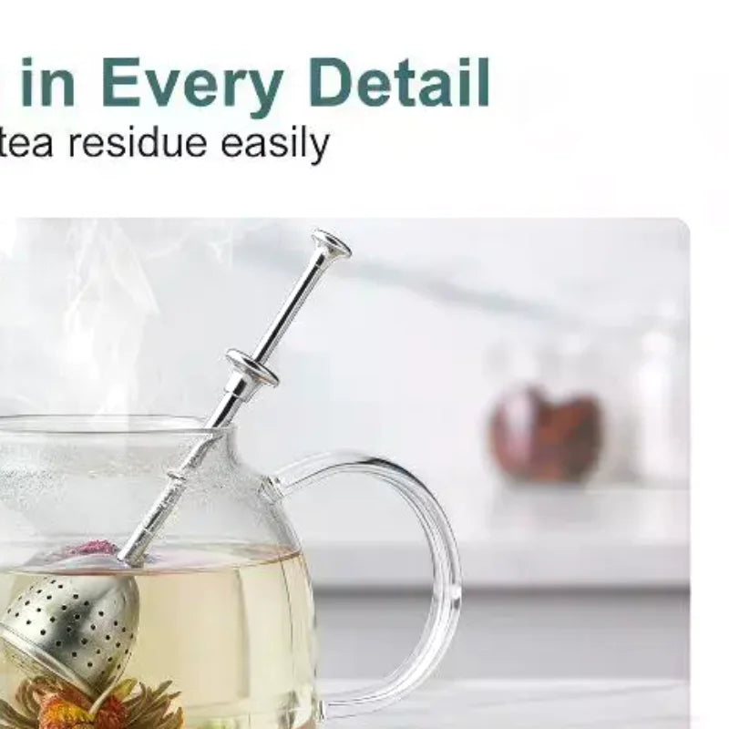 304 Stainless Steel Tea Infuser – Reusable Loose Leaf Strainer Tea Infuser SPOT