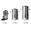 DUTRIEUX 6L Commercial Electric Coffee Percolator – 60 Cup Electric Coffee Percolator SPOT Default Title