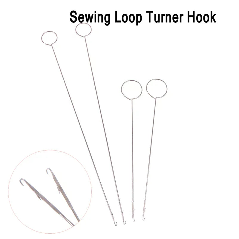 Metal Sewing Loop Turner Hook – Fabric Tubes, Straps & DIY Sewing Tool SPOT
