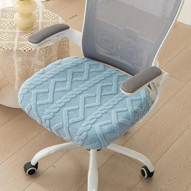 Stretch Office Chair Seat Cover – Washable Elastic Slipcover Chair Seat Cover SPOT