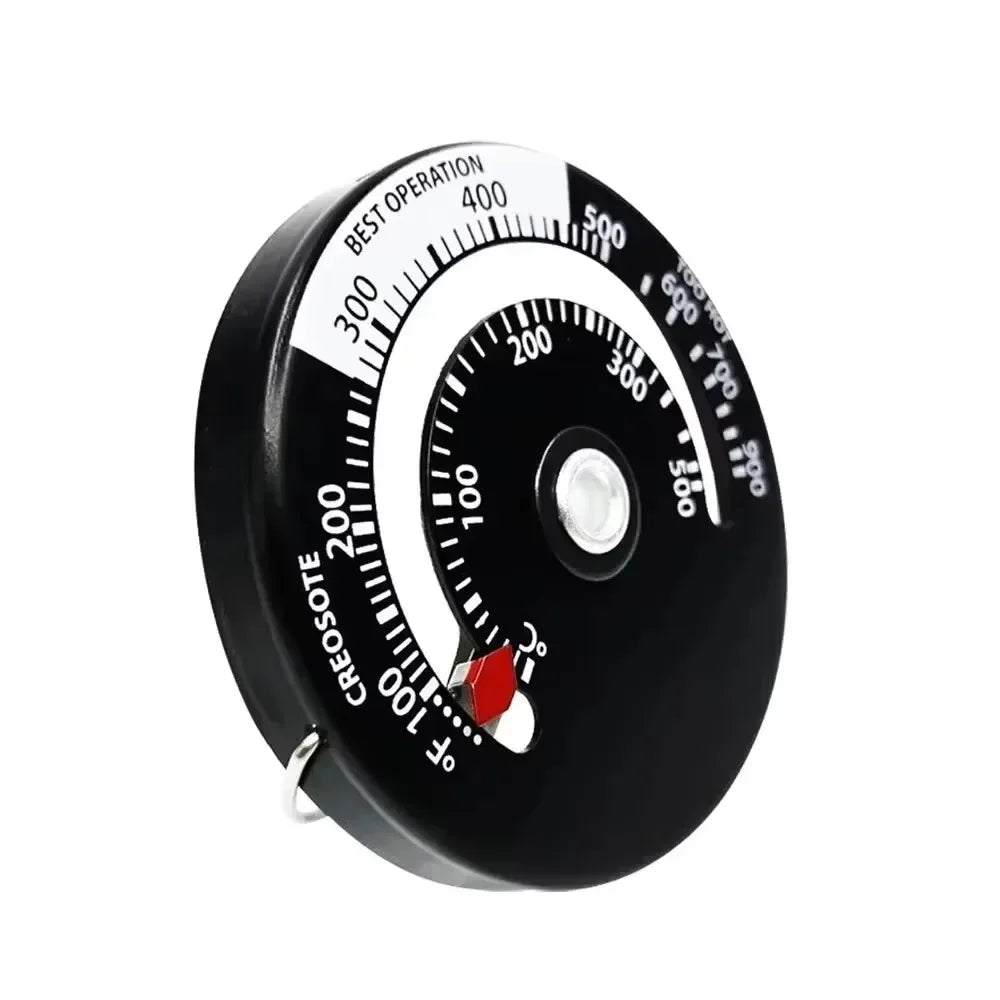 Magnetic Wood Stove Thermometer – Flue Pipe Temperature Gauge Stove Thermometer SPOT