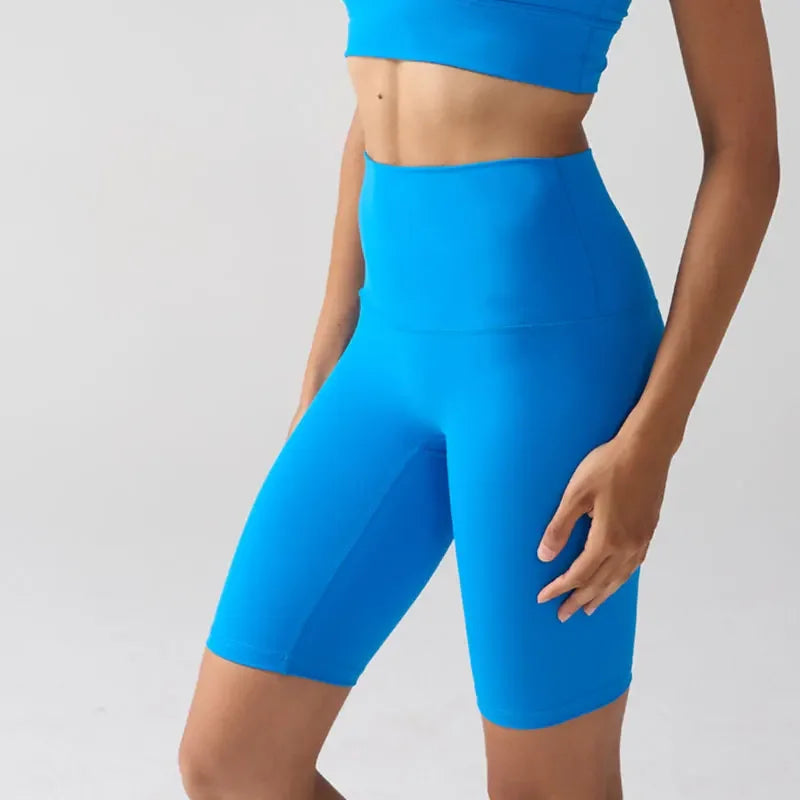Women's High-Waist Yoga Shorts – Quick-Dry Squat-Proof Yoga Shorts SPOT