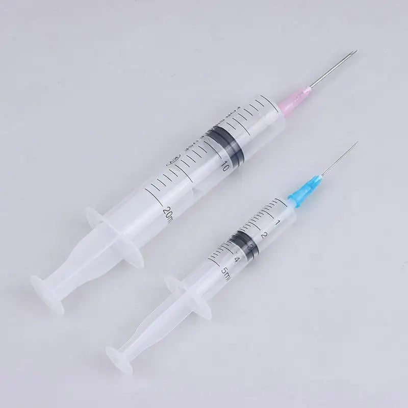 5-Pack Glue Applicator Syringes with Blunt Tip Needles & Caps Craft Applicator Syringe SPOT