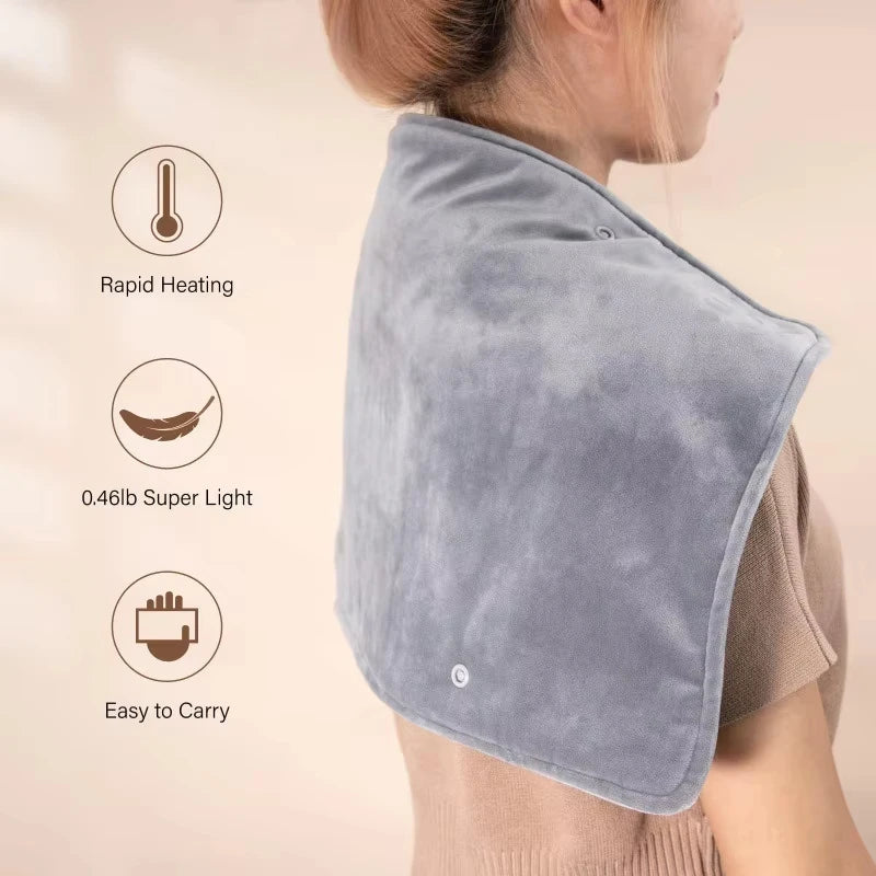 USB Heated Blanket Shawl – Thermostatic Hand & Leg Warmer Electric Heated Blanket SPOT