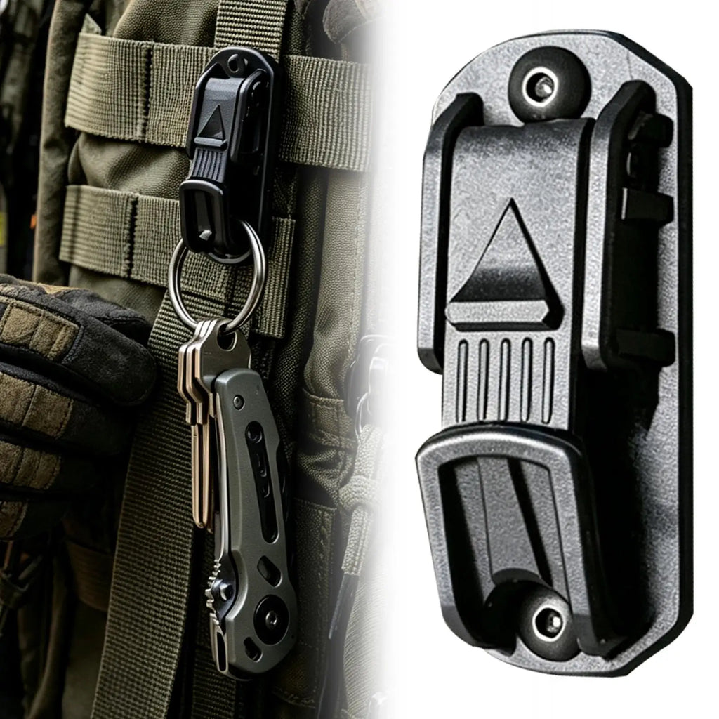 Heavy-Duty Aluminum Belt Clip Key Holder – Outdoor & Hiking Belt Clip Key Holder SPOT