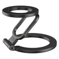 Foldable Dual Magnetic Ring Phone Holder – MagSafe Stand Magnetic Phone Stand SPOT Black