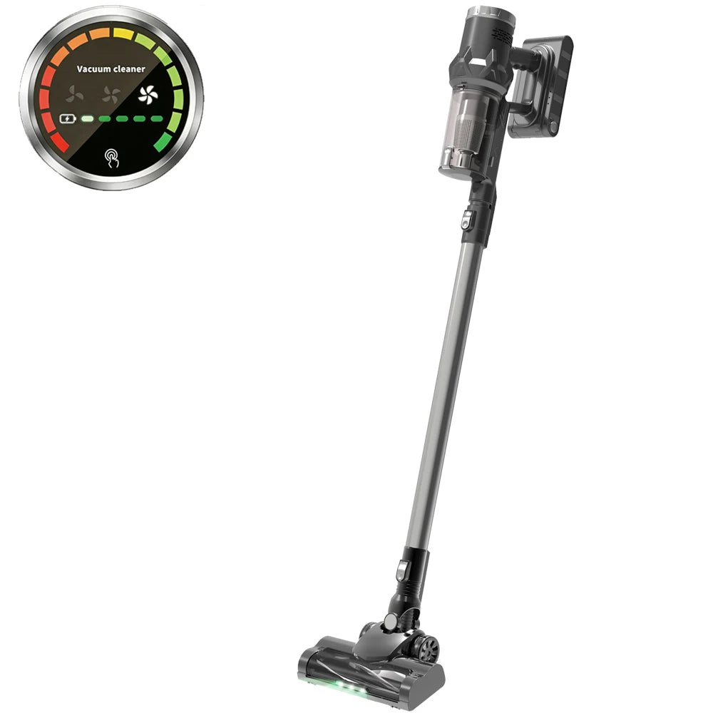Handheld Wireless Vacuum – OLED Screen, 3-Speed, USB-C Battery Handheld Vacuum Cleaner SPOT No plug
