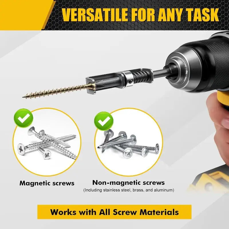 Spring Screw Holder Drill Bit – Universal Positioning Bit Screw Holder Bit SPOT