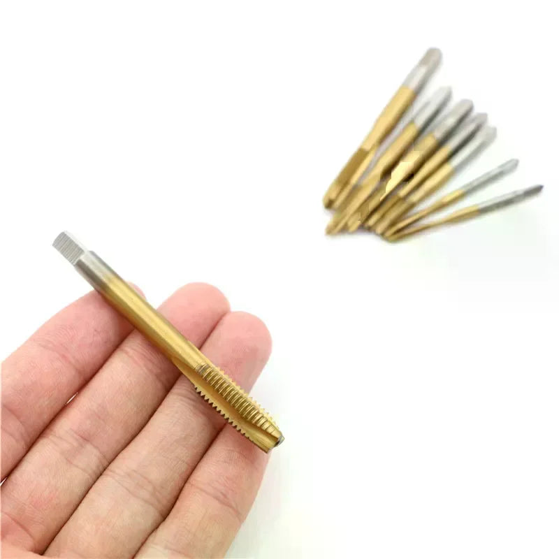HSS Metric Thread Tap M2–M8 Straight Flute Plug Tap Thread Tap SPOT